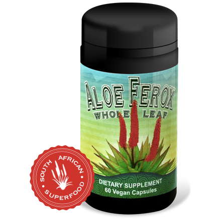 Aloe Ferox Whole Leaf Capsules - Antimicrobial